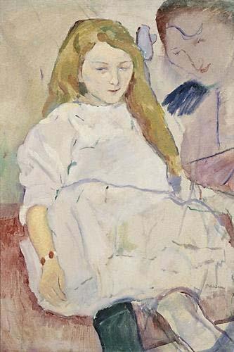 Jules Pascin Mother and child Spain oil painting art